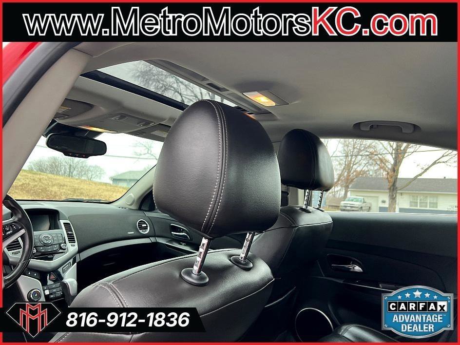 Used 2014 Chevrolet Cruze LTZ w/ Sun, Sound and Sport Package image 34