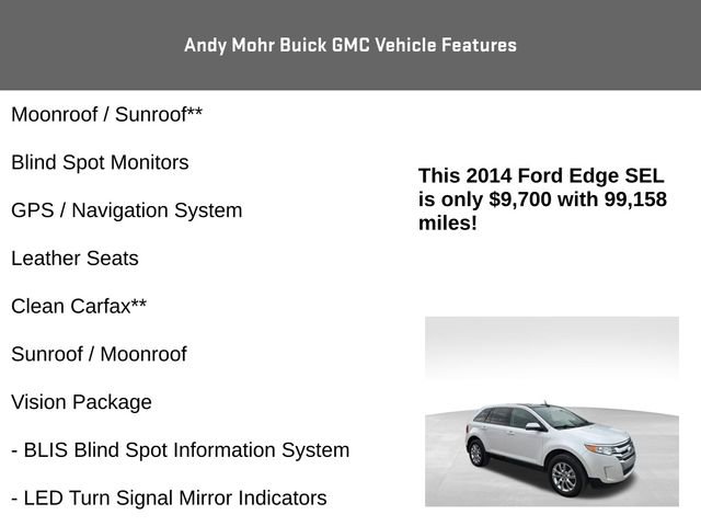 Used 2014 Ford Edge SEL w/ Equipment Group 205A image 4
