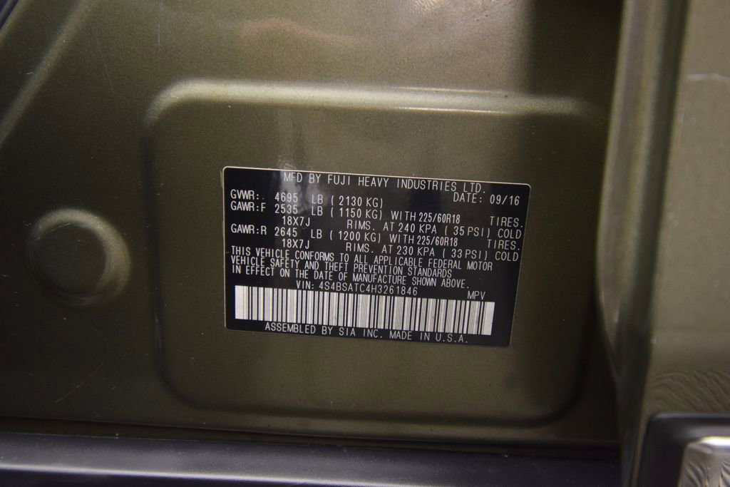 Used 2017 Subaru Outback 2.5i Touring image 29