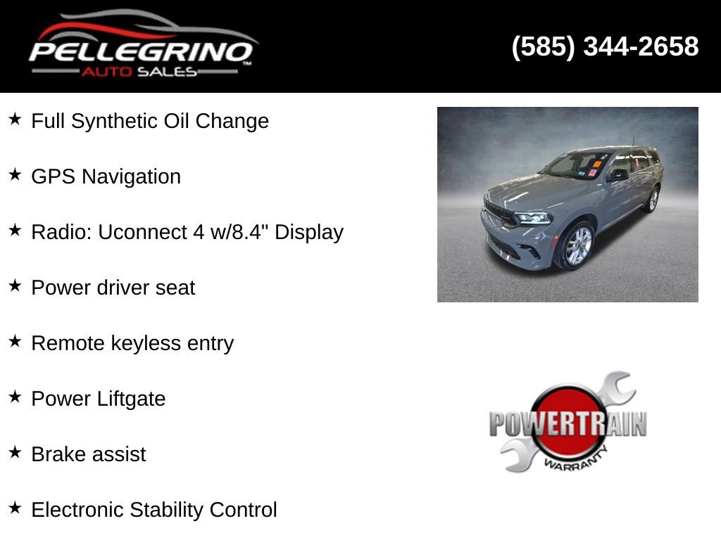Used 2023 Dodge Durango GT AWD/4WD image 2
