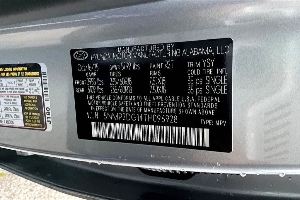 New 2026 Hyundai Santa Fe SEL image 14