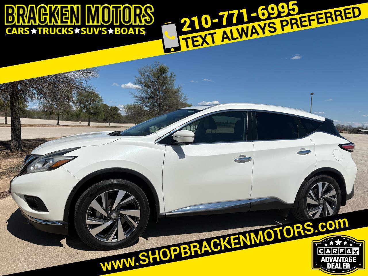 Used 2015 Nissan Murano Platinum w/ Platinum Technology Package