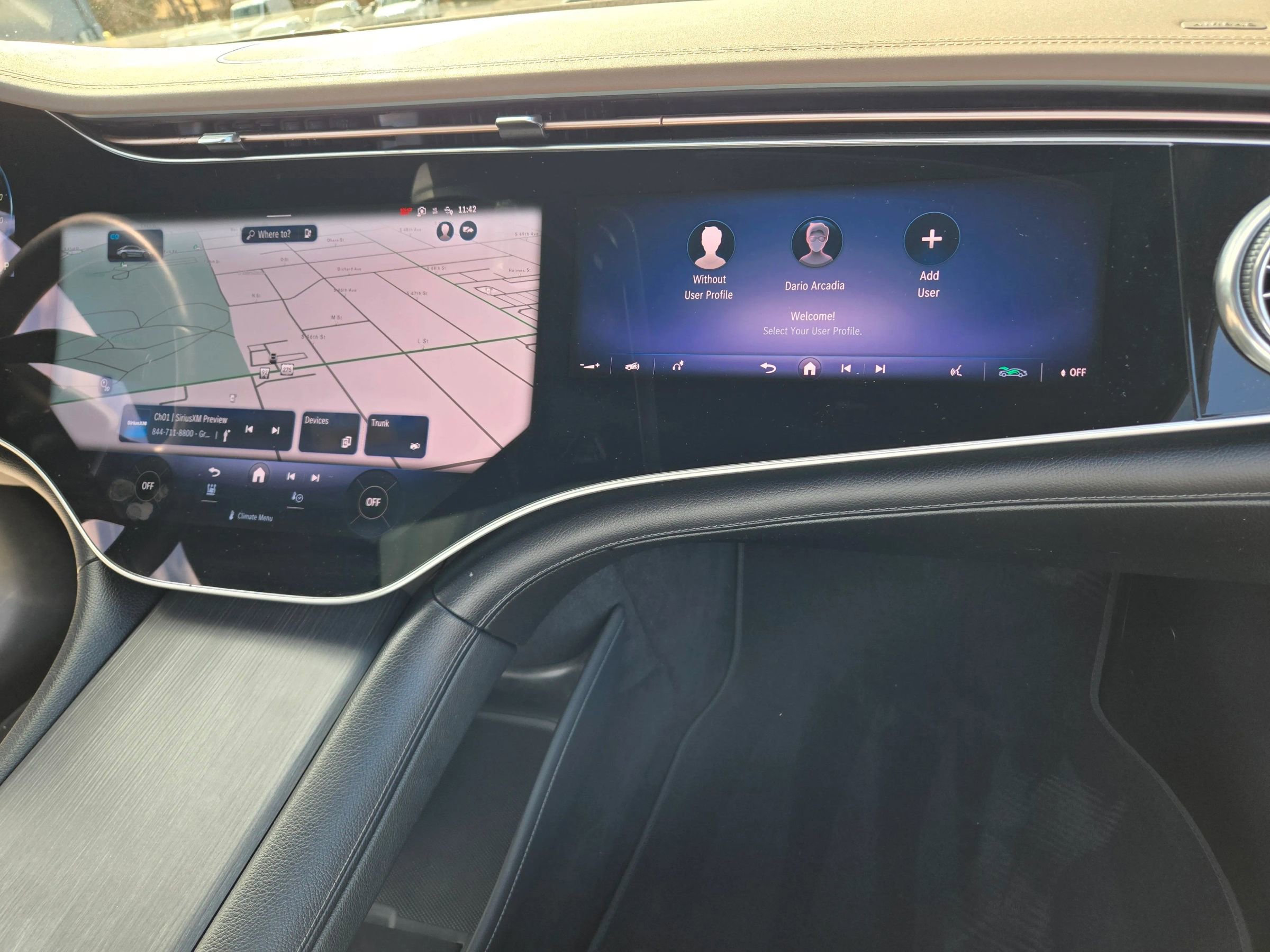 Used 2023 Mercedes-Benz EQS 580 4MATIC Sedan w/ Exclusive Trim Package image 72