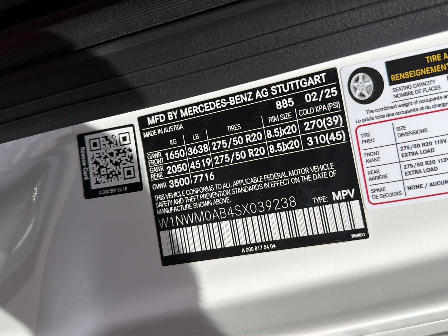 Used 2025 Mercedes-Benz G 580 w/ EQ Technology image 12