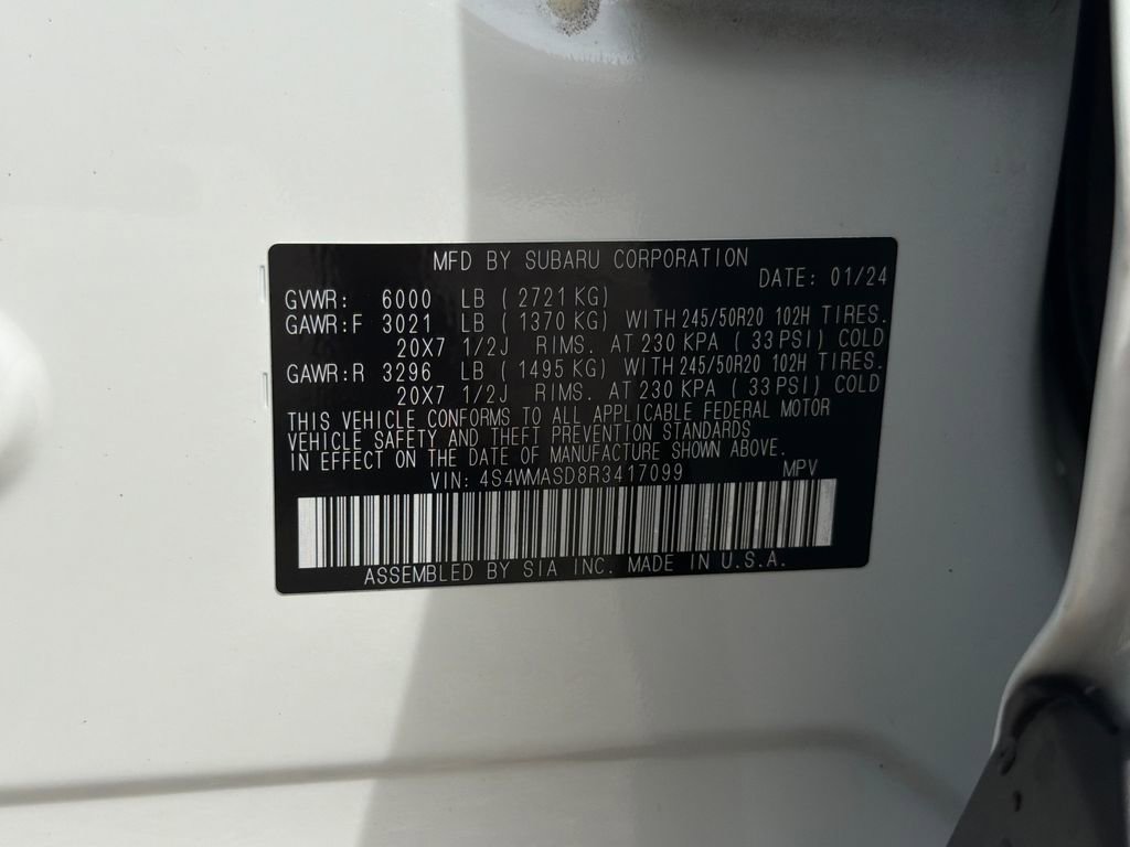 Used 2024 Subaru Ascent Limited AWD/4WD image 31