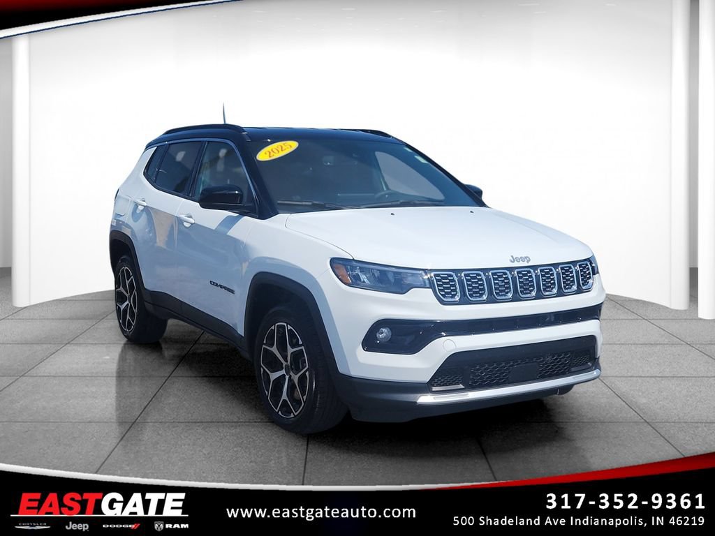Used 2025 Jeep Compass Limited AWD/4WD image 1