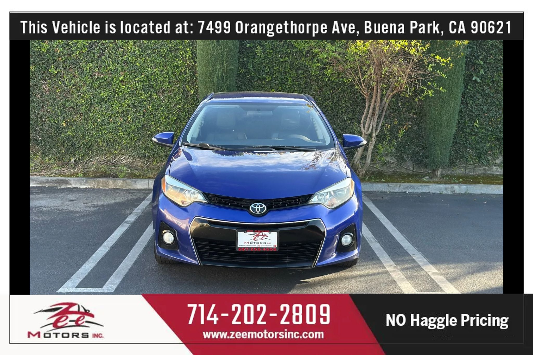 Used 2014 Toyota Corolla S image 3
