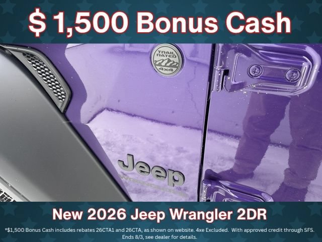 New 2026 Jeep Wrangler Sport AWD/4WD image 25