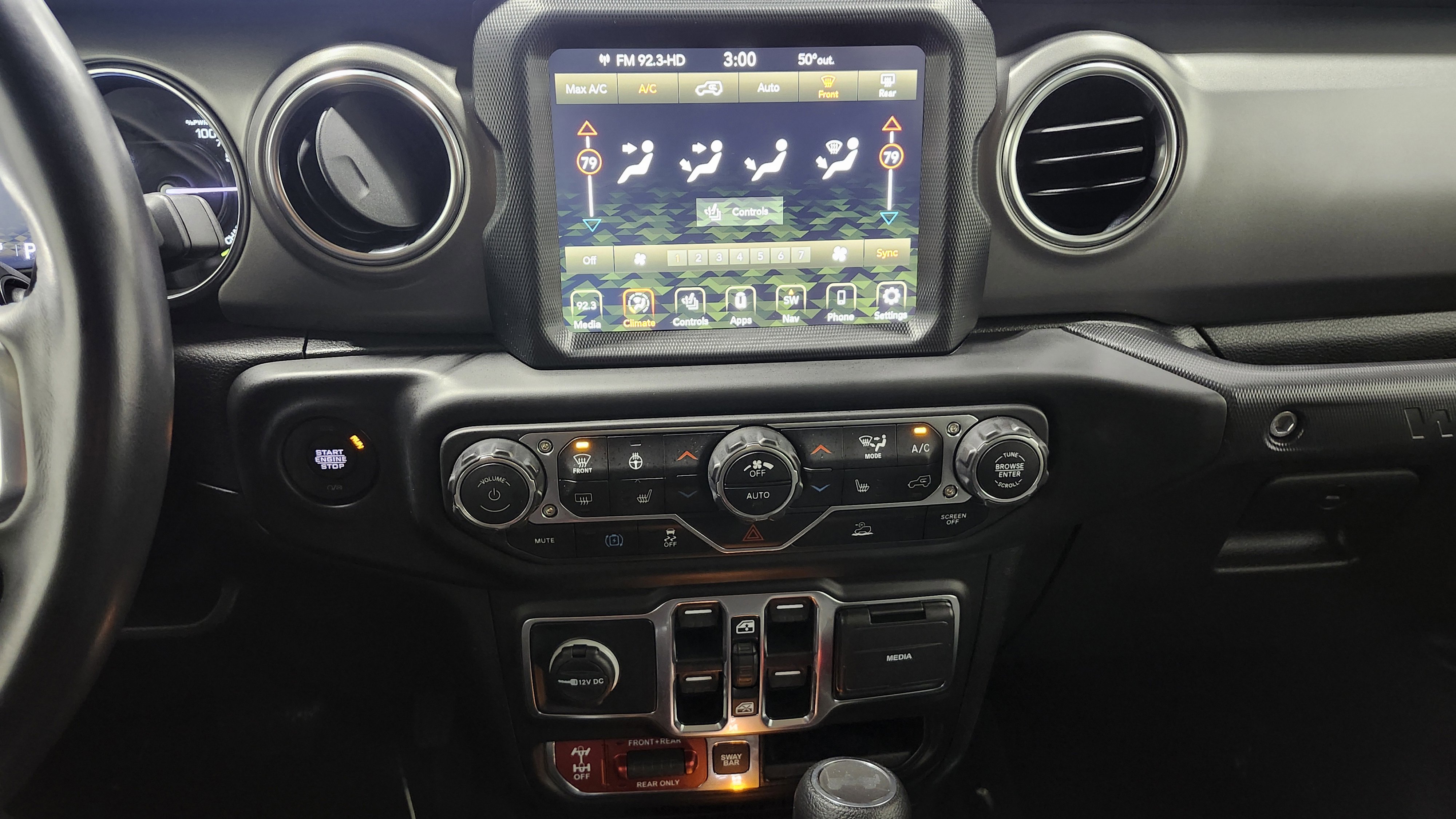 Used 2023 Jeep Wrangler Unlimited Rubicon 4xe w/ Steel Bumper Group image 31