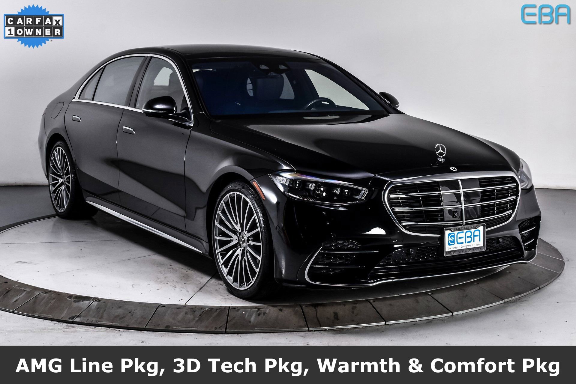 Used 2023 Mercedes-Benz S 580 4MATIC Sedan image 1