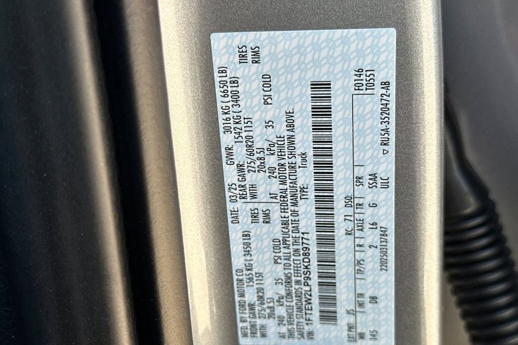 Used 2025 Ford F150 STX w/ STX Black Appearance Package image 28