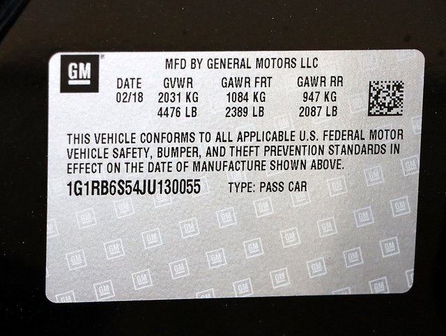 Used 2018 Chevrolet Volt Premier w/ Driver Confidence Package image 39