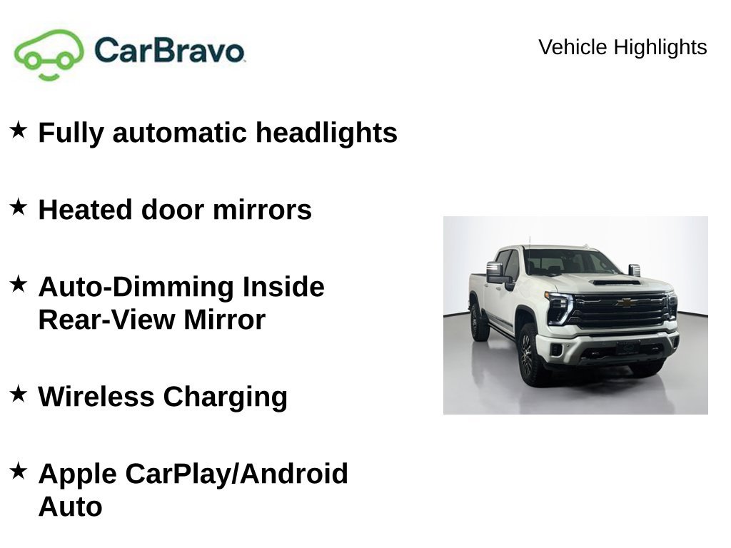 Certified 2024 Chevrolet Silverado 3500 High Country w/ Technology Package AWD/4WD image 9