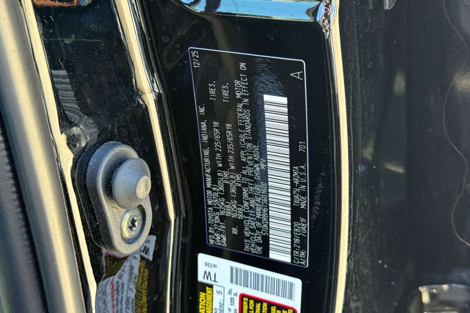Used 2026 Toyota Highlander XLE AWD/4WD image 27