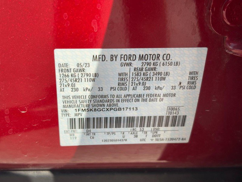 Used 2023 Ford Explorer ST w/ Equipment Group 401A image 29