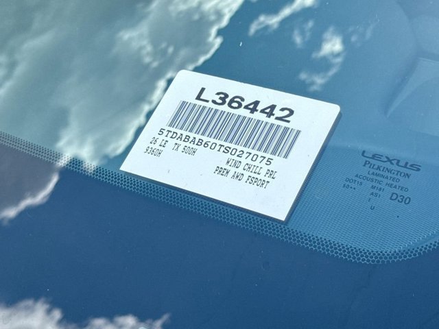 New 2026 Lexus TX 500h AWD image 23