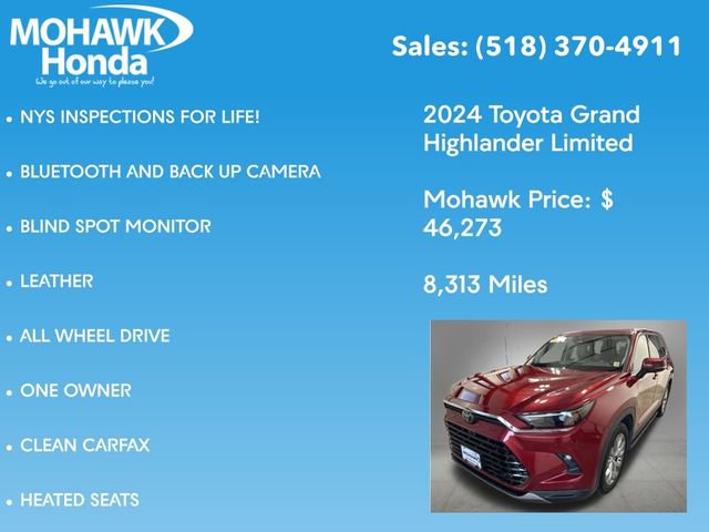 Used 2024 Toyota Grand Highlander AWD image 7