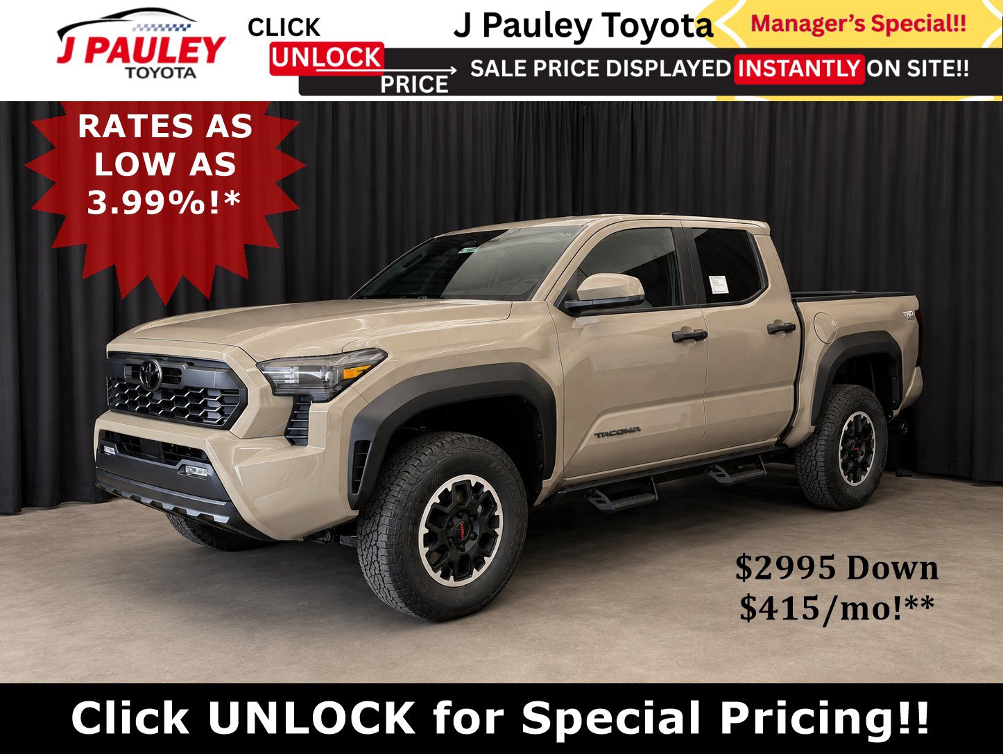 New 2026 Toyota Tacoma TRD Off-Road AWD/4WD image 1