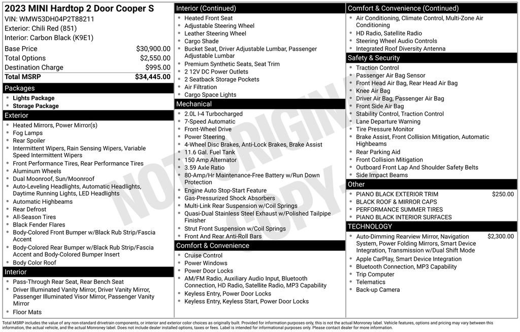 Used 2023 MINI Cooper S FWD image 19
