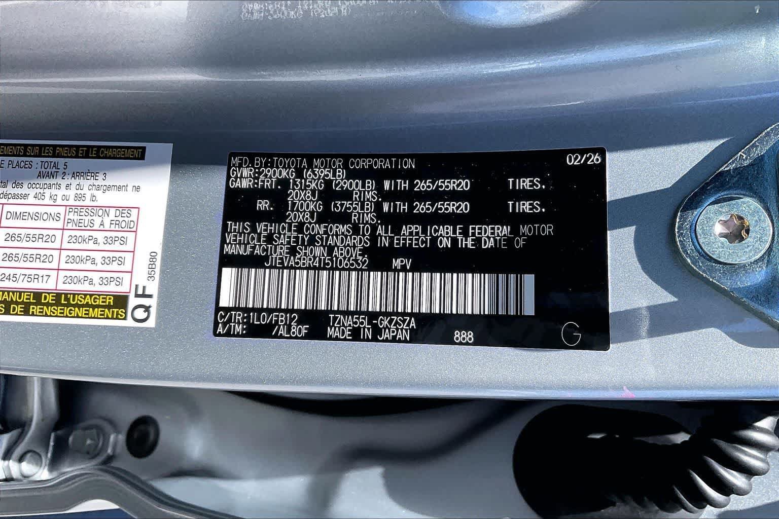 Used 2026 Toyota 4Runner 4WD image 20