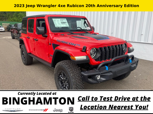 New 2023 Jeep Wrangler Unlimited Rubicon 4xe