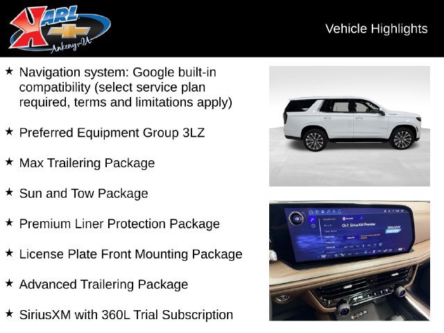 Used 2026 Chevrolet Tahoe High Country w/ Sun And Tow Package AWD/4WD image 2