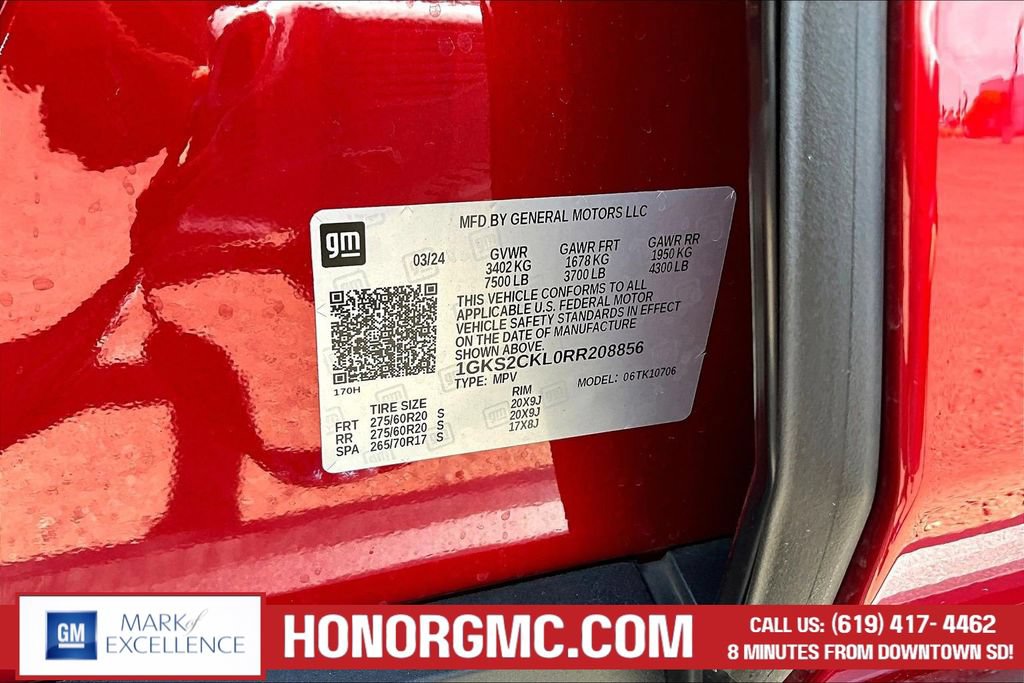 Used 2024 GMC Yukon AT4 w/ AT4 Premium Plus Package AWD/4WD image 19