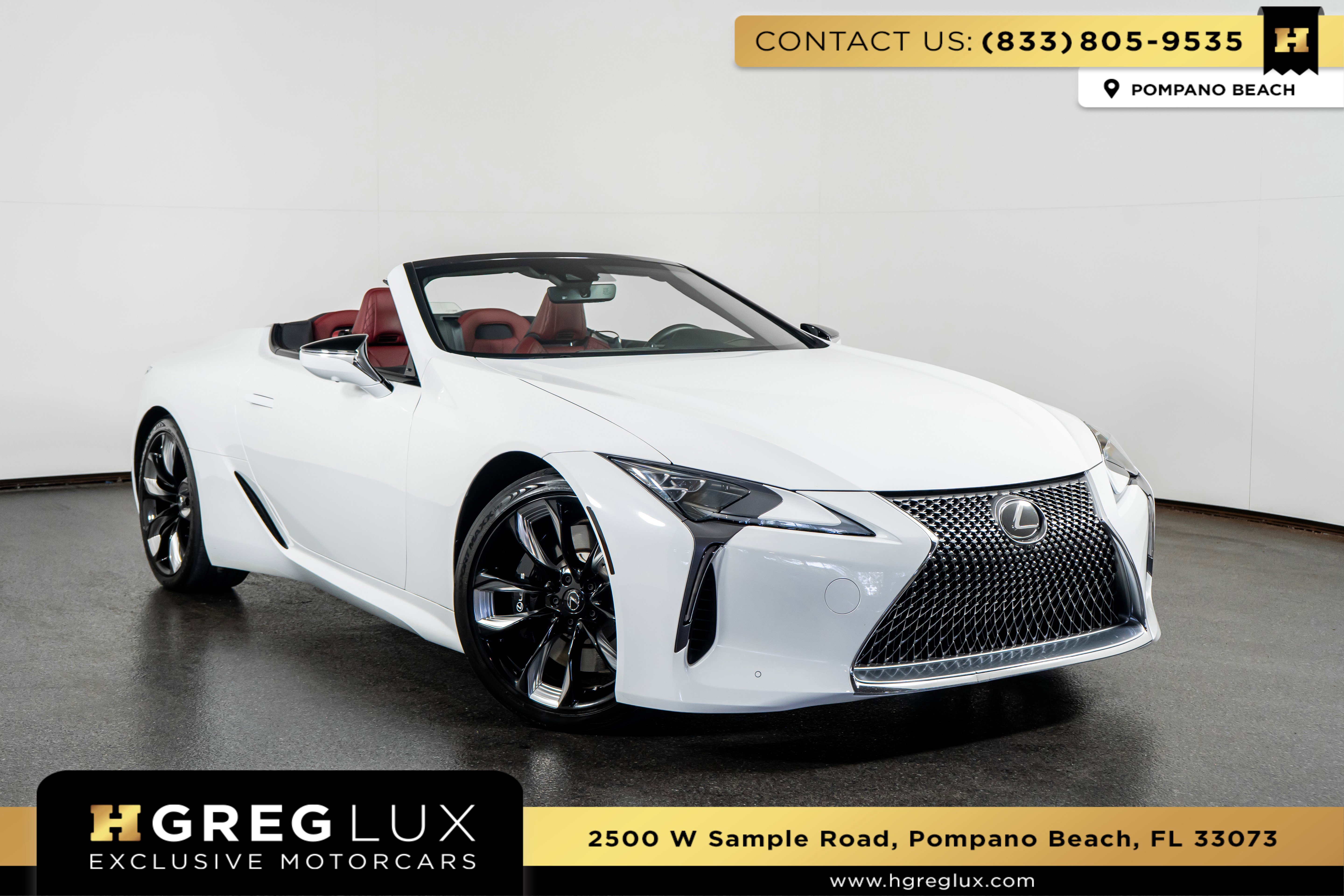 Used 2024 Lexus LC 500 Convertible image 1