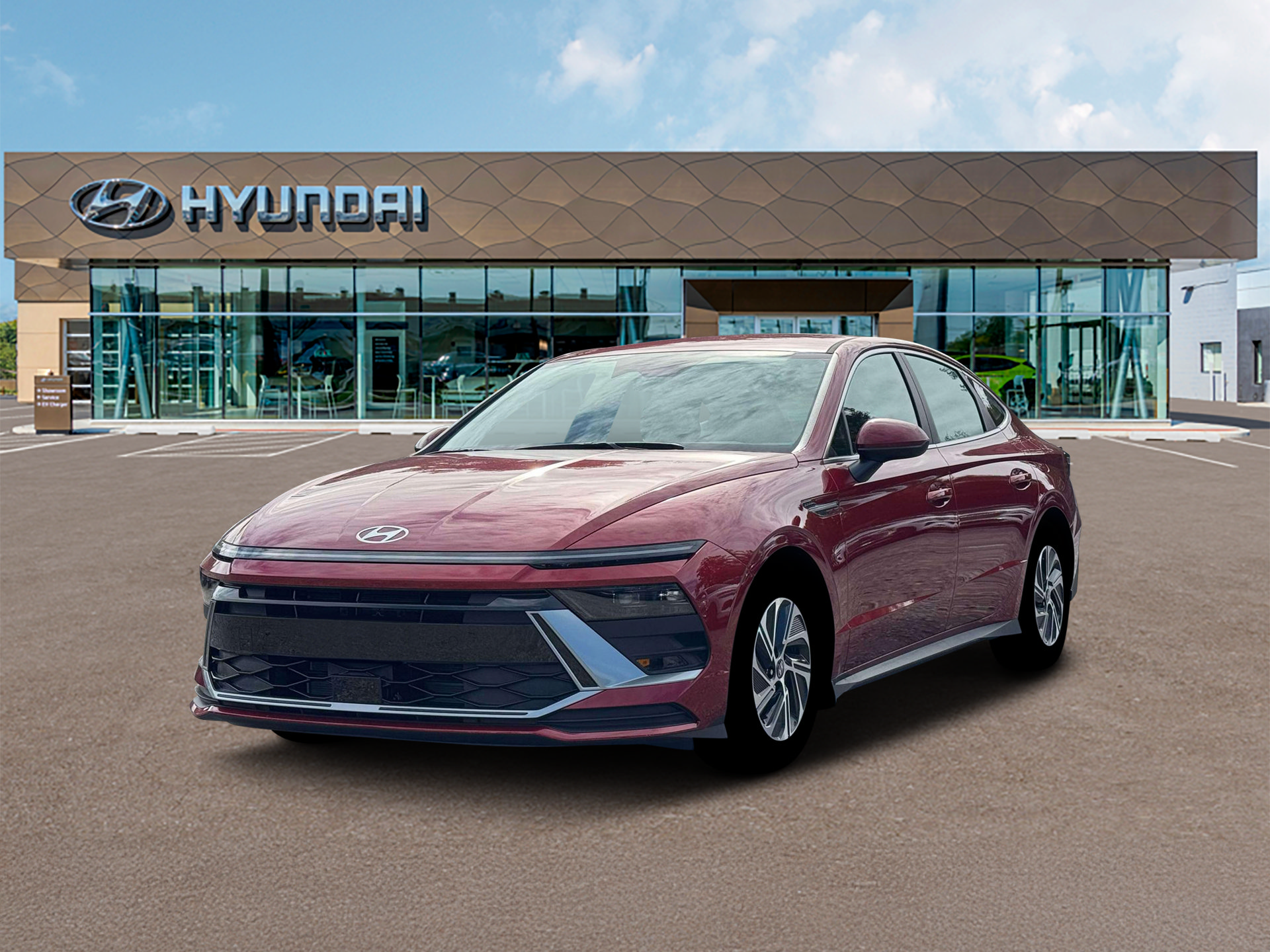 New 2026 Hyundai Sonata Blue