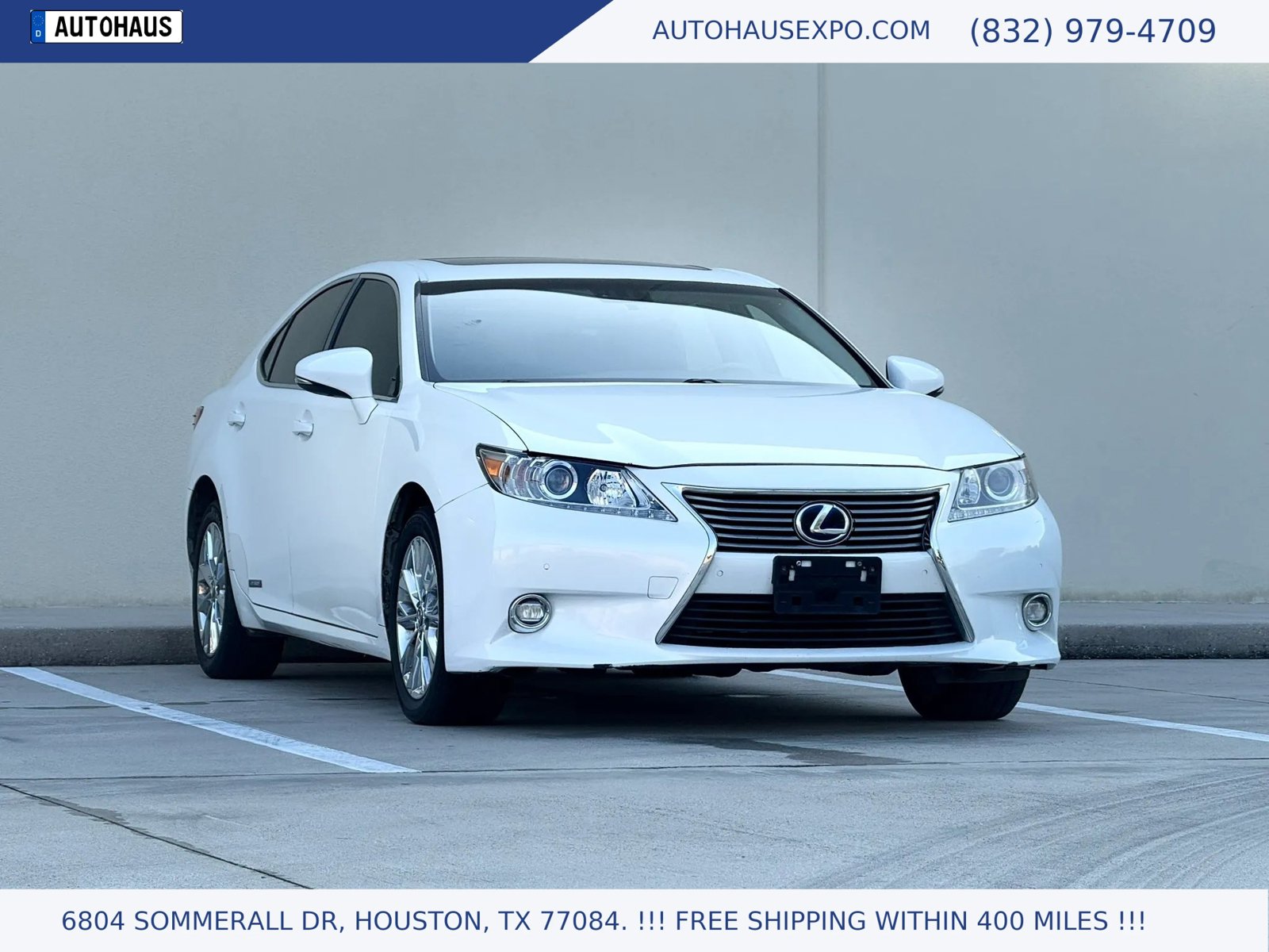 Used 2014 Lexus ES 300h w/ Luxury Package w/Bamboo Trim FWD image 1