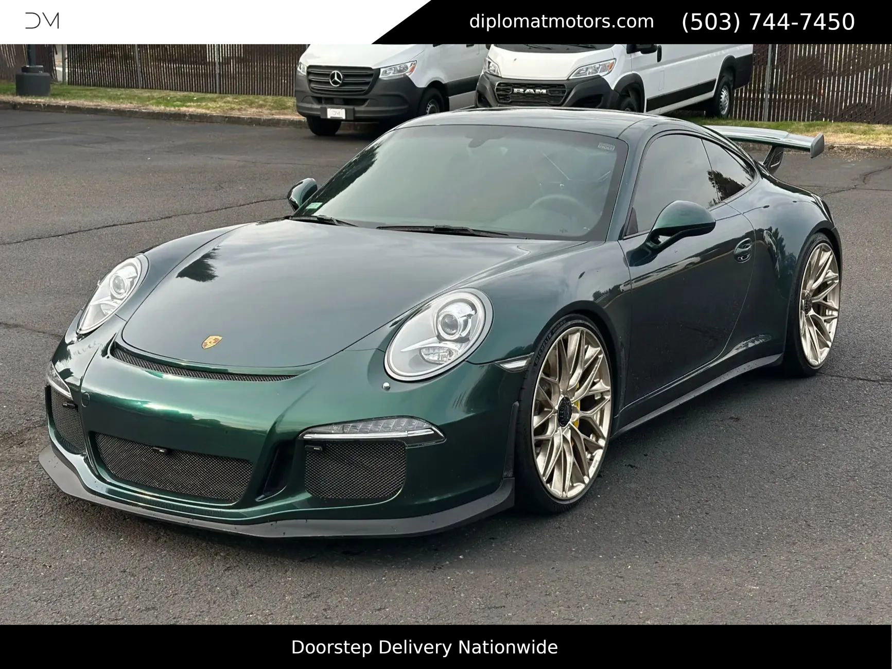 Used 2015 Porsche 911 GT3 w/ Sound Package Plus