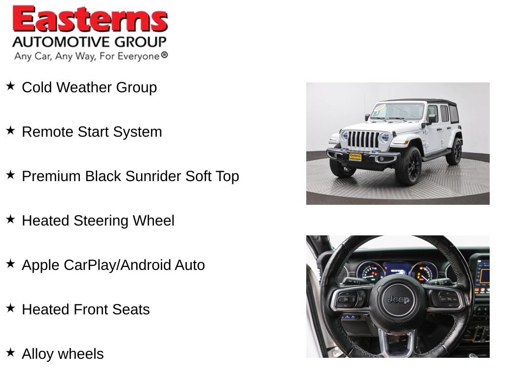 Used 2022 Jeep Wrangler Unlimited Sahara AWD/4WD image 11