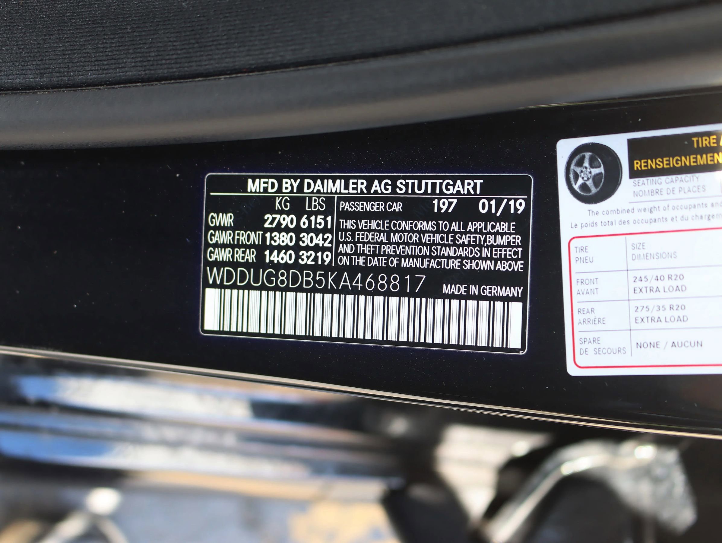 Used 2019 Mercedes-Benz S 560 Sedan image 49