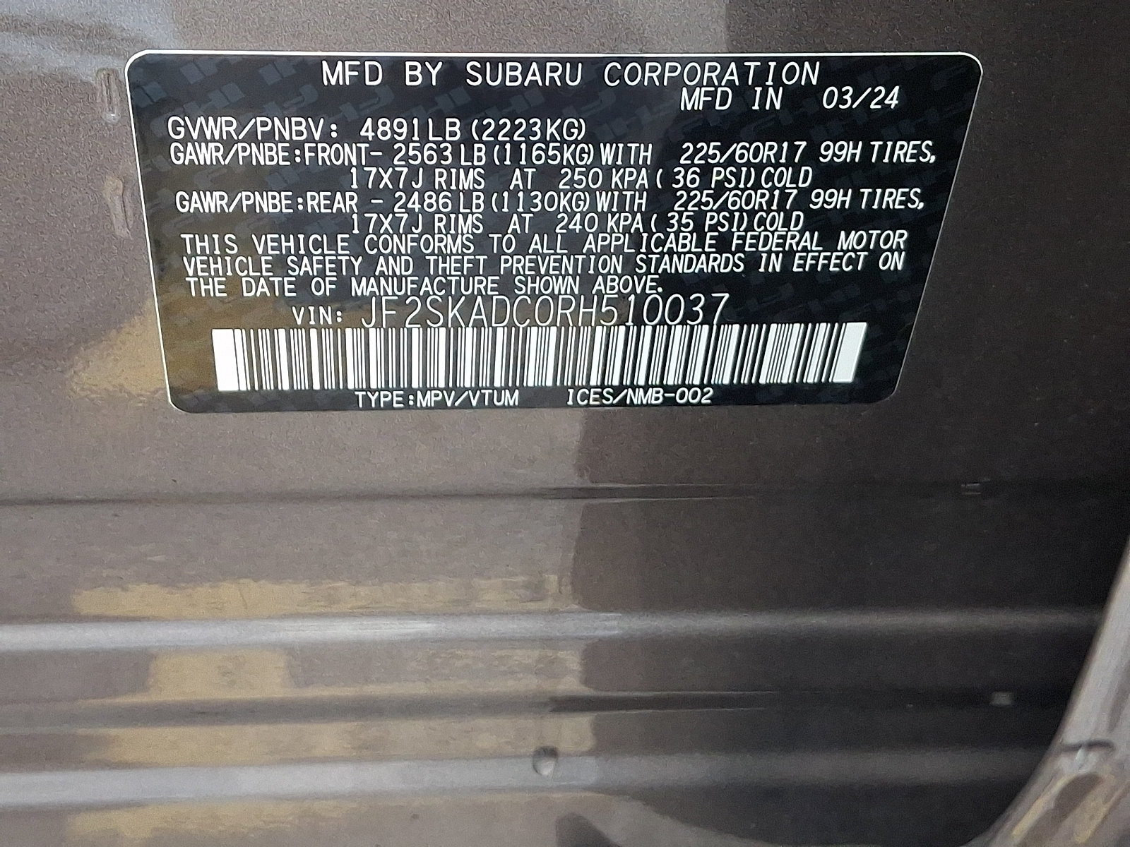 Used 2024 Subaru Forester Premium AWD/4WD image 28