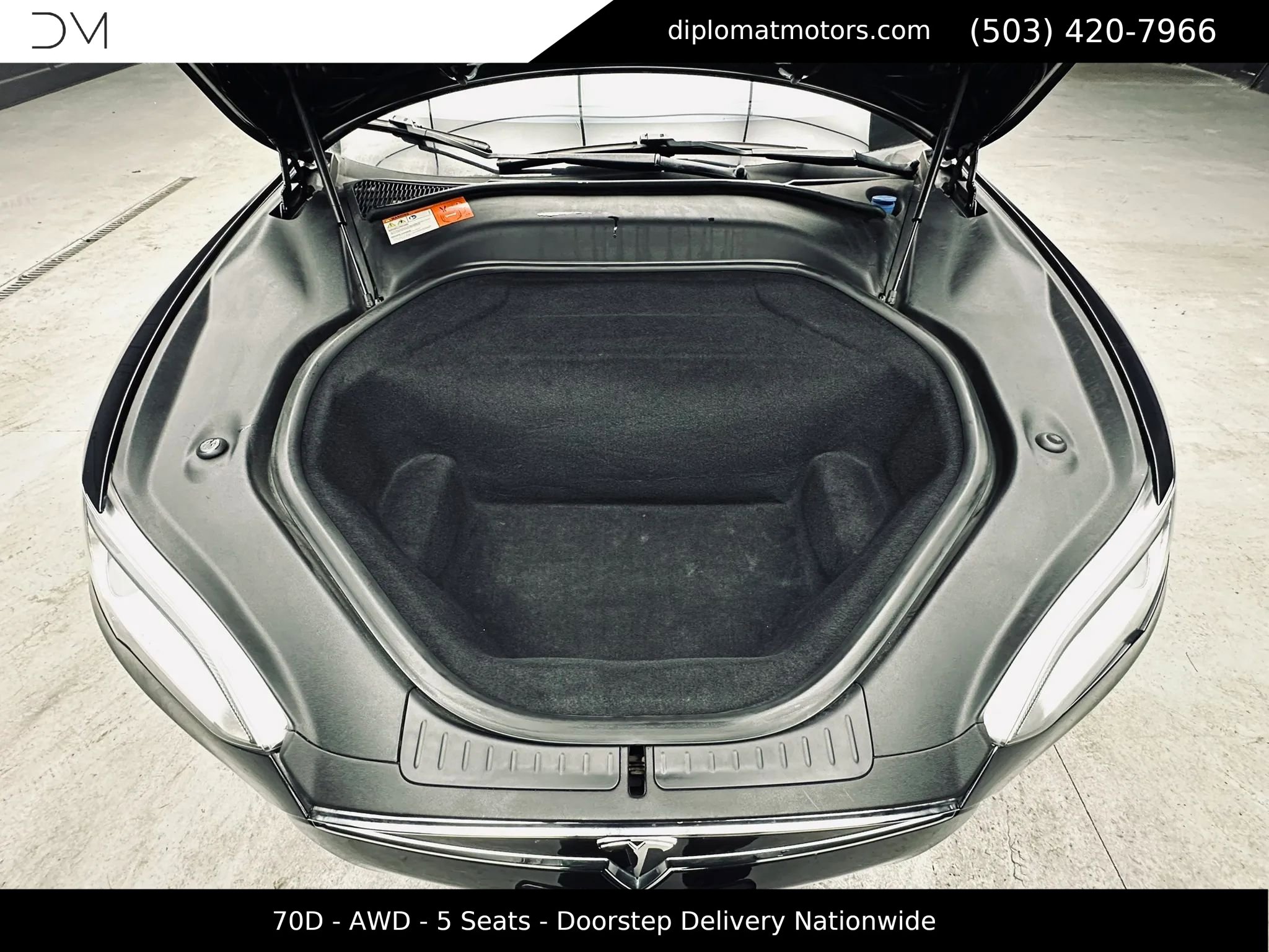 Used 2015 Tesla Model S 70D AWD/4WD image 43
