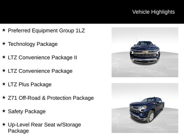 Certified 2023 Chevrolet Silverado 1500 LTZ AWD/4WD image 13
