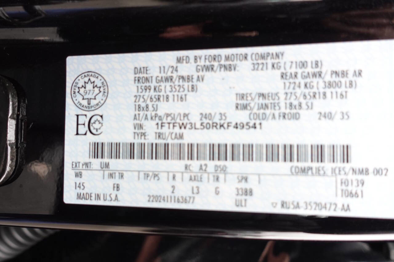 Used 2024 Ford F150 XLT w/ Equipment Group 302A MID image 20