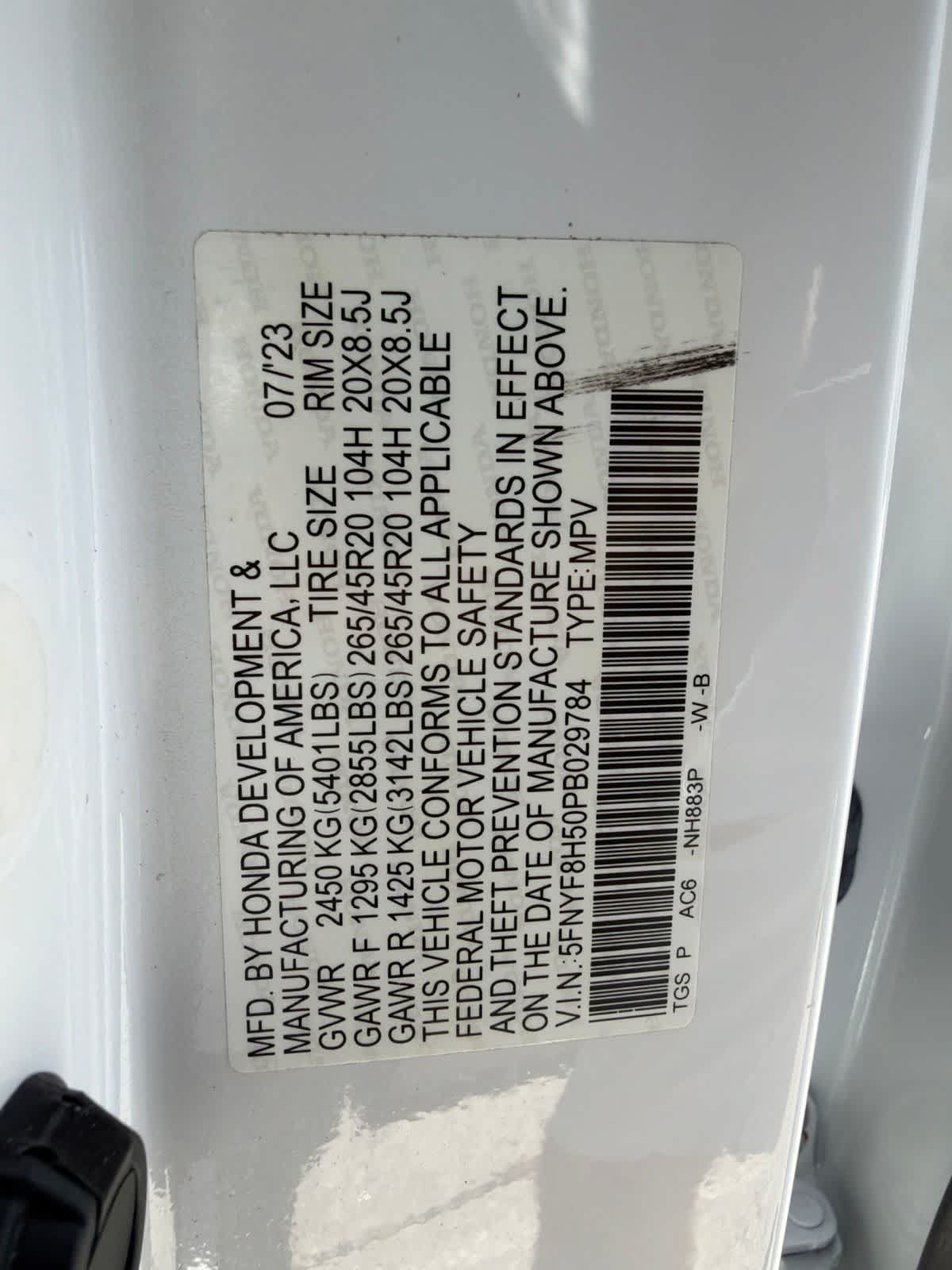 Certified 2023 Honda Passport EX-L image 21