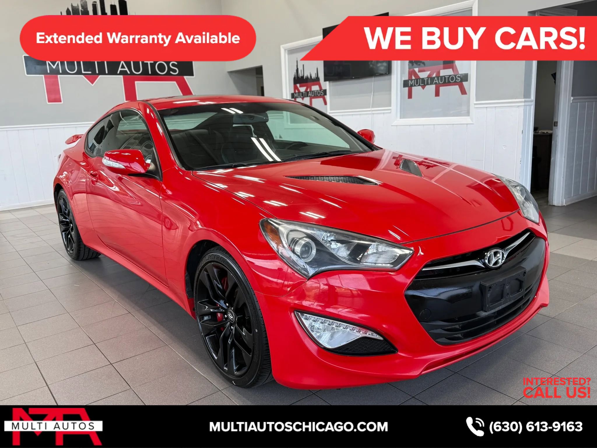 Used 2016 Hyundai Genesis Coupe 3.8 RWD image 4