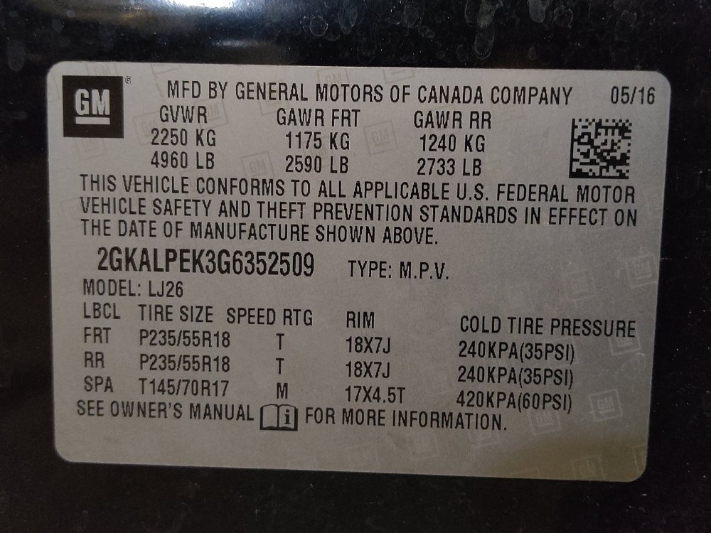 Used 2016 GMC Terrain SLT w/ Driver Alert Package I FWD image 33