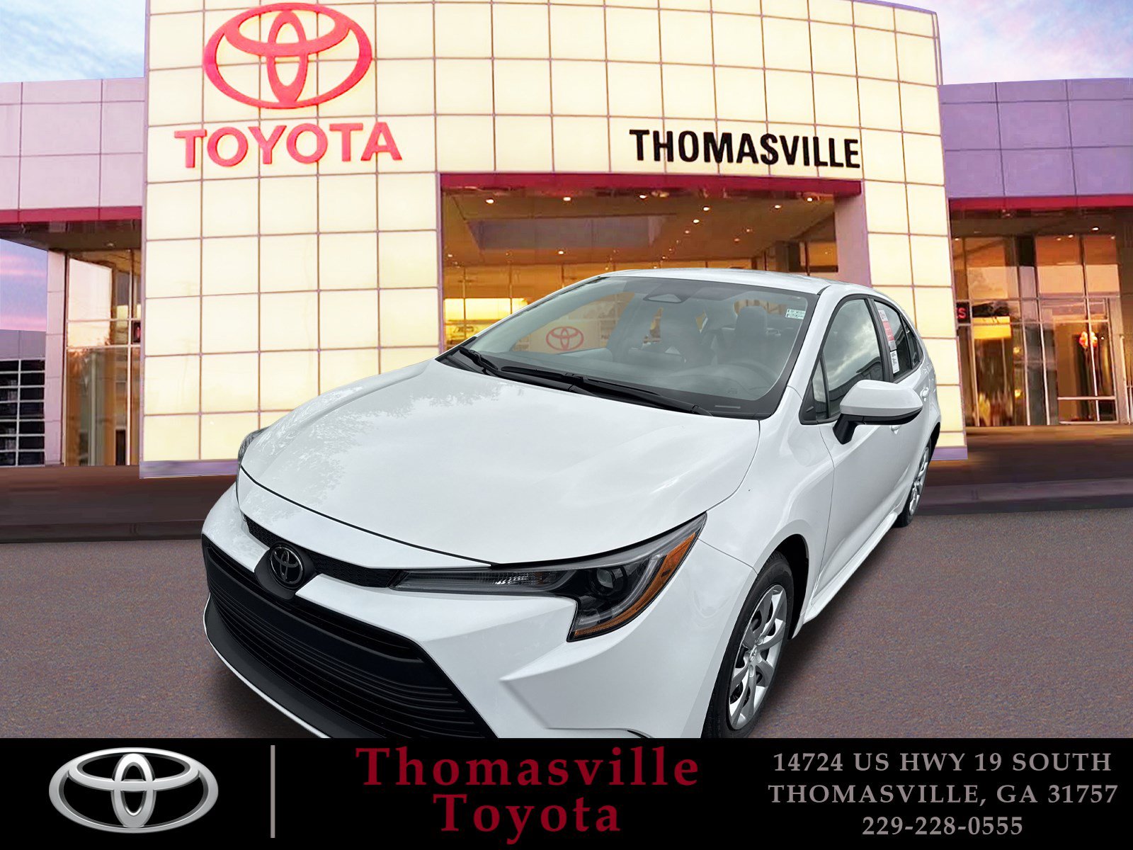 New 2025 Toyota Corolla LE w/ Convenience Package FWD image 1