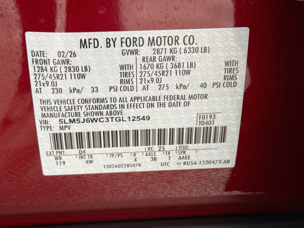 Used 2026 Lincoln Aviator 2WD image 33