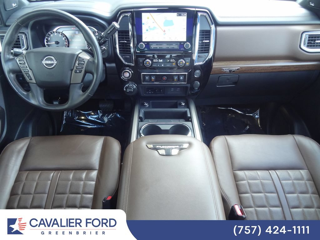 Used 2023 Nissan Titan Platinum Reserve w/ Moonroof Package AWD/4WD image 18