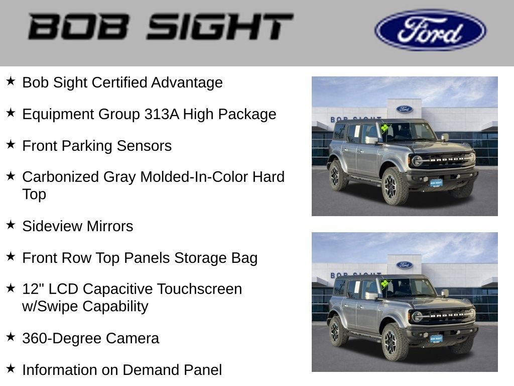 Used 2022 Ford Bronco Outer Banks image 3