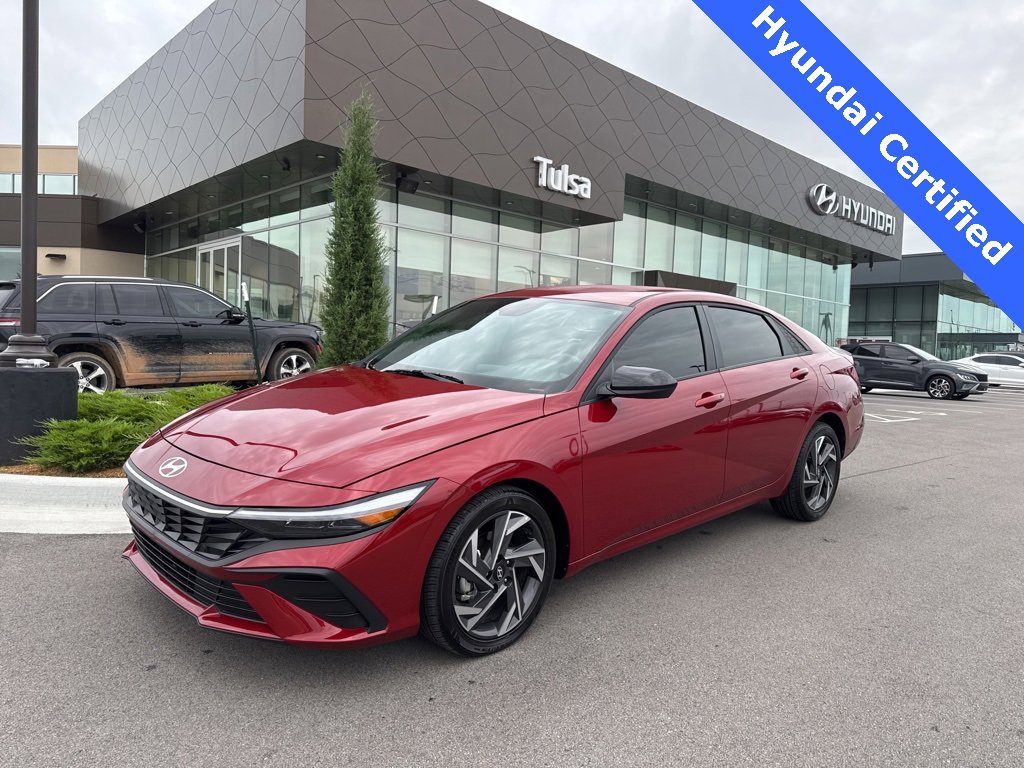 Certified 2025 Hyundai Elantra Sport