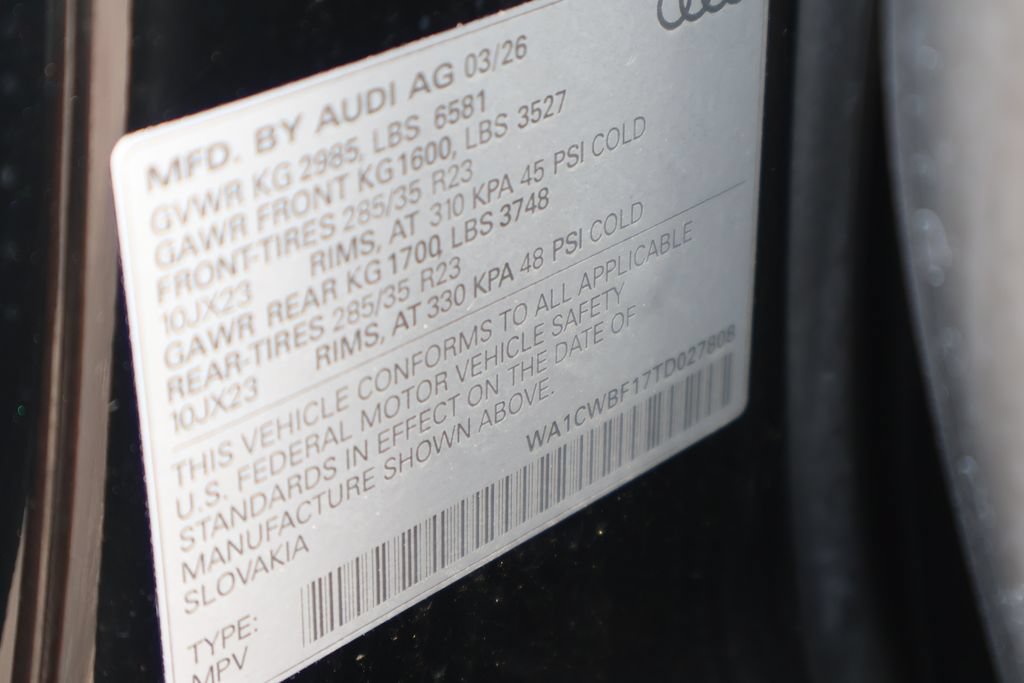 New 2026 Audi SQ8 Prestige AWD/4WD image 25