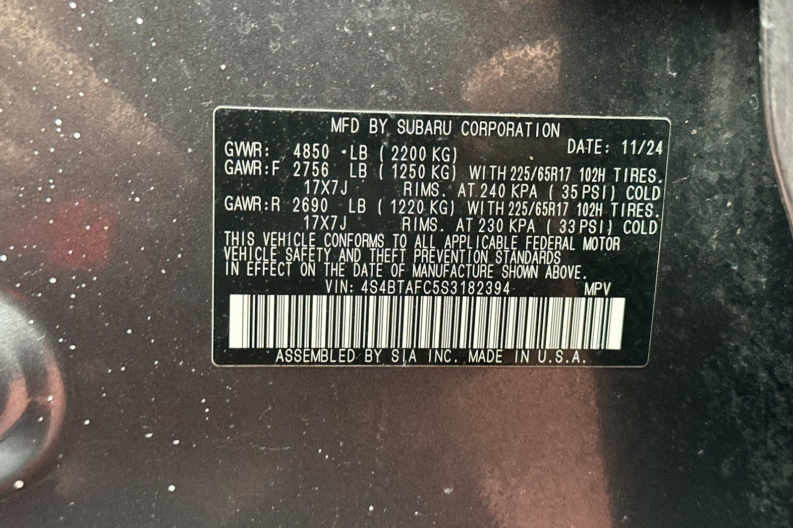 Used 2025 Subaru Outback Premium image 39
