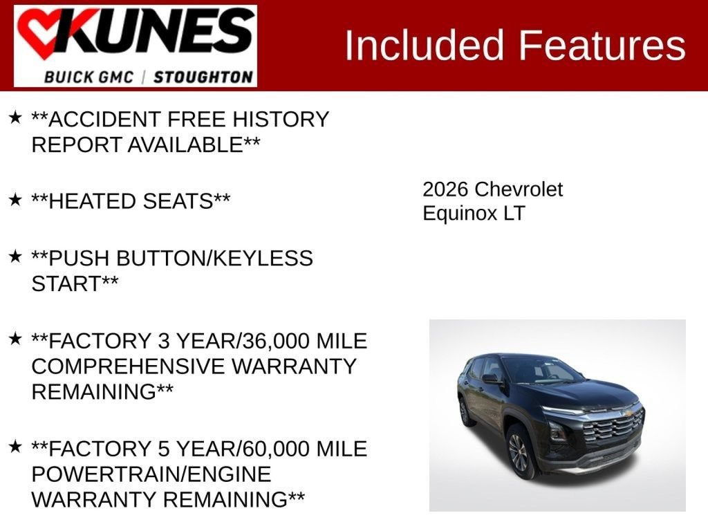 Used 2026 Chevrolet Equinox LT FWD image 5