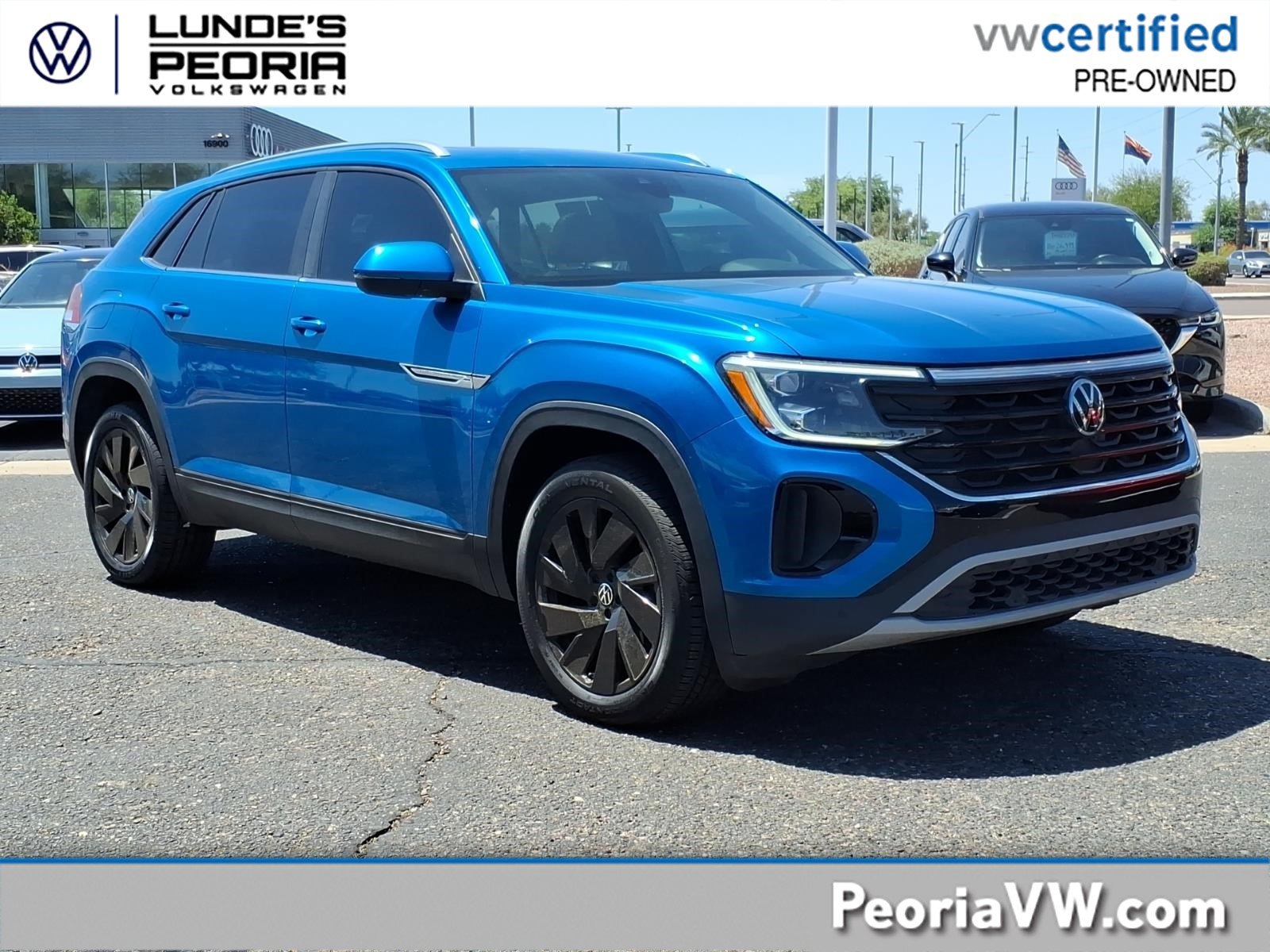 Certified 2024 Volkswagen Atlas Cross Sport SE w/ Panoramic Sunroof Package