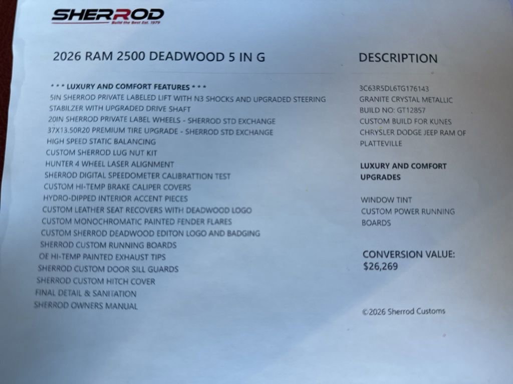 New 2026 RAM 2500 Big Horn image 34